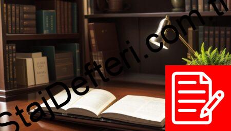 112 Vaka Örnekleri Staj Defteri