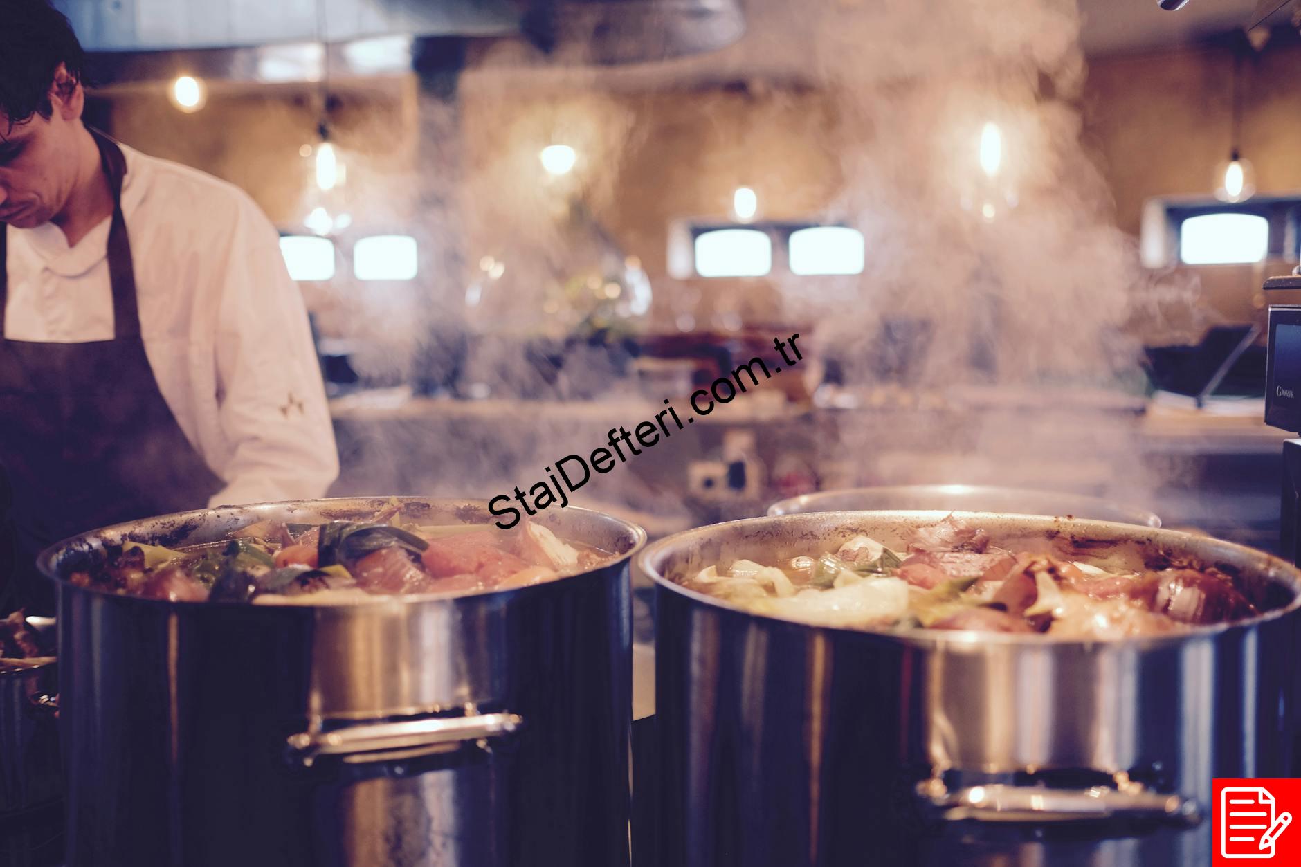 aşçılık staj defteri örnekleri