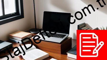 Belediye Yazı İşleri Staj Defteri Örneği