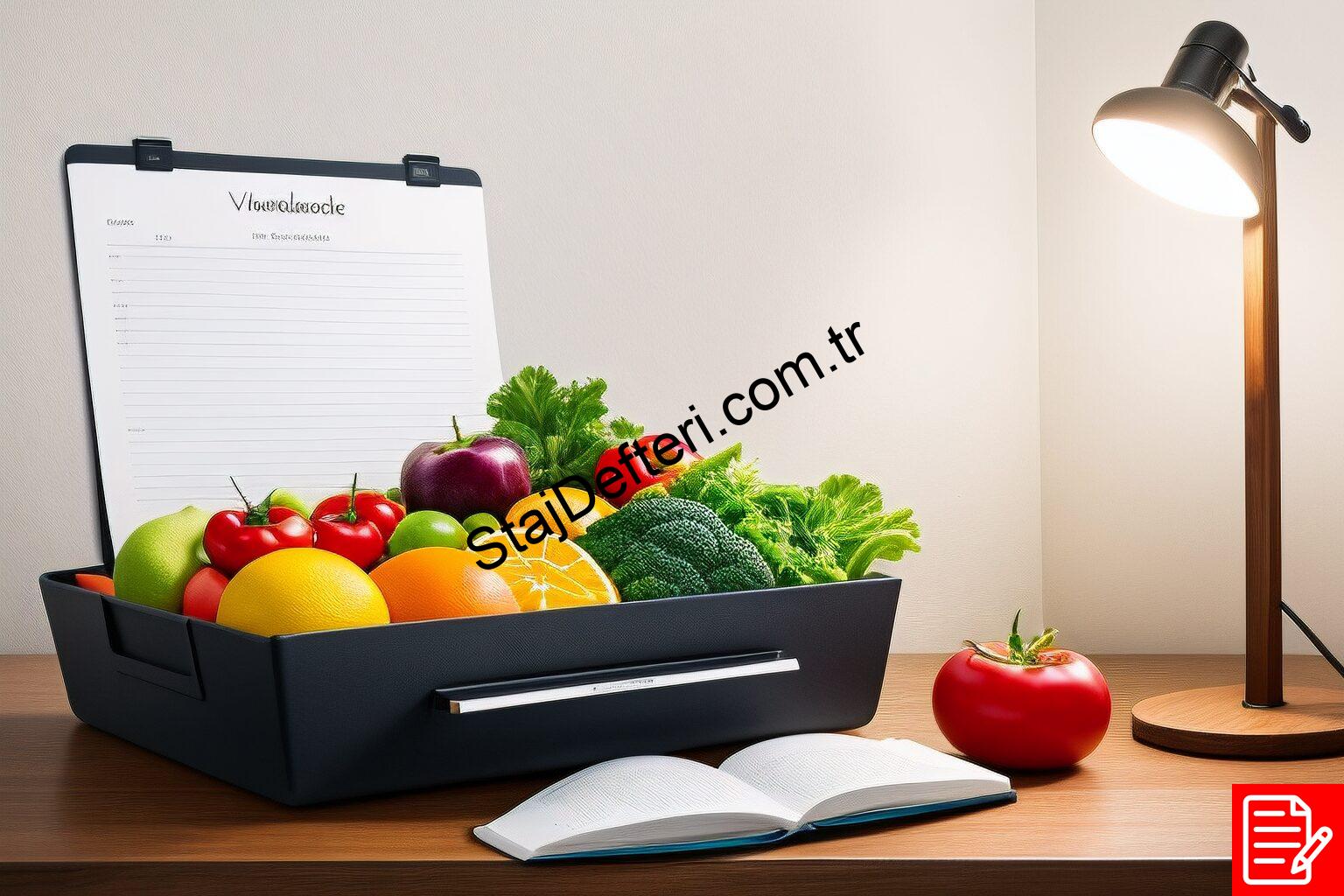 Beslenme ve Diyetetik Staj Defteri Örneği