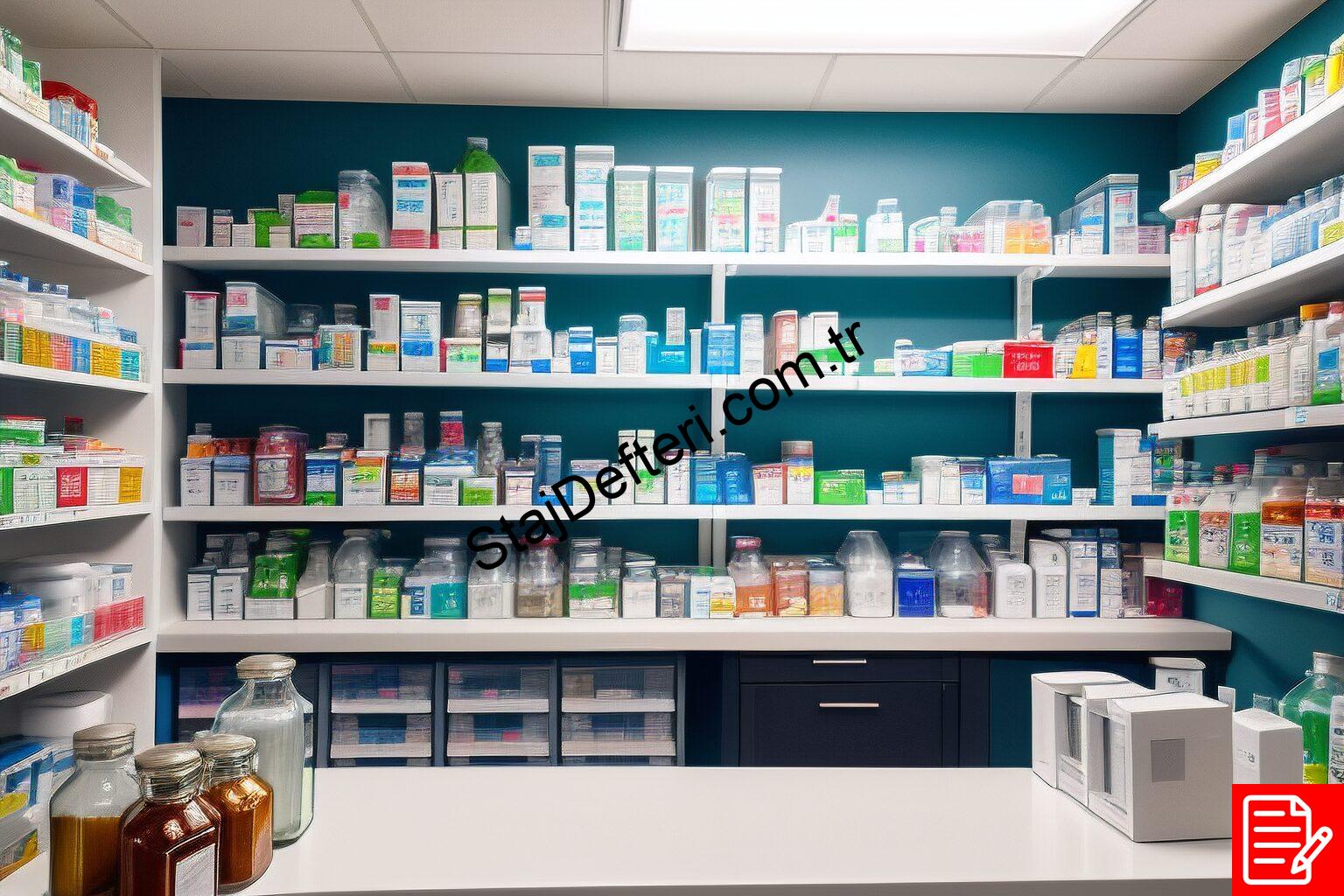 Eczane Staj Defteri Örneği