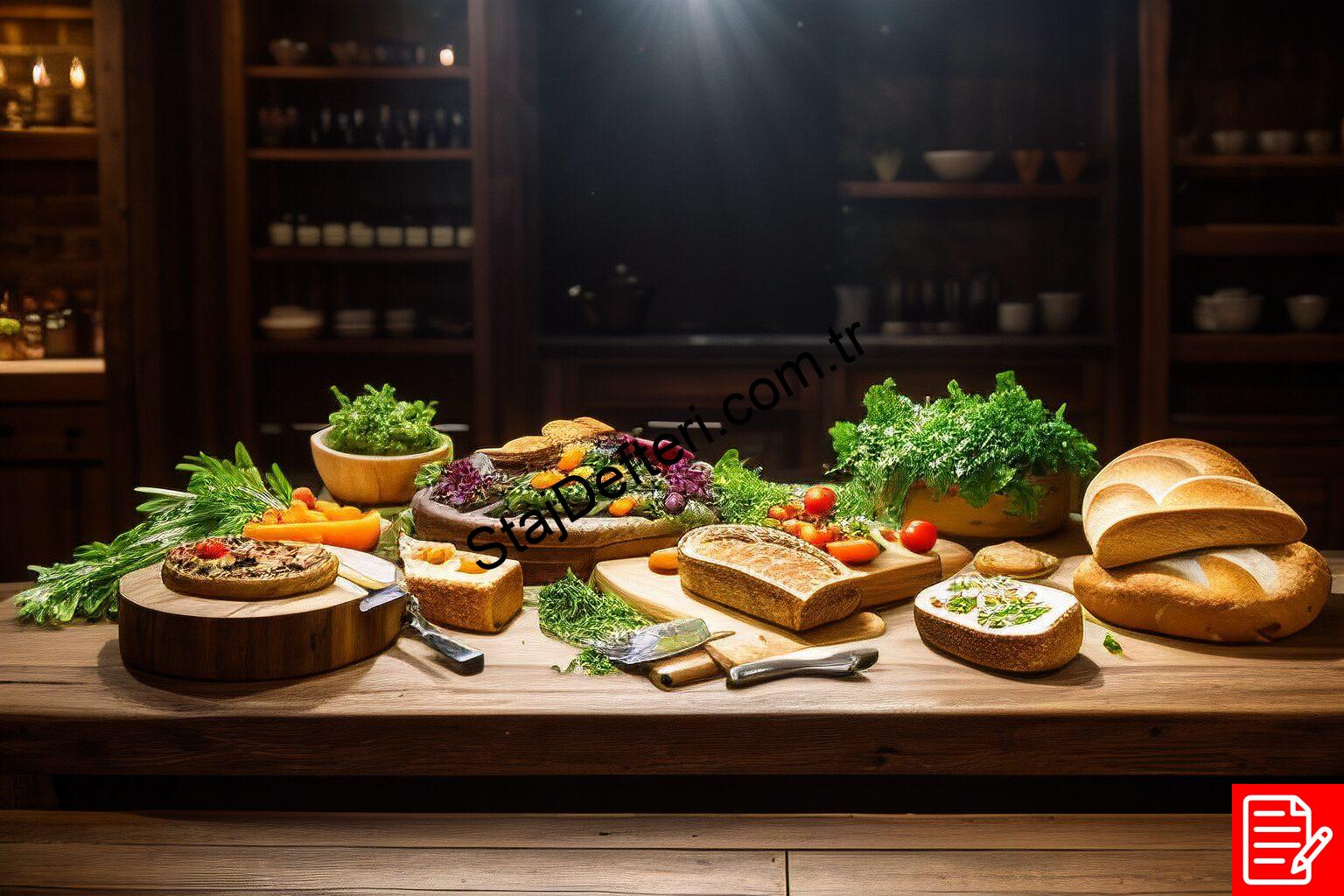 Gastronomi Staj Defteri Örneği