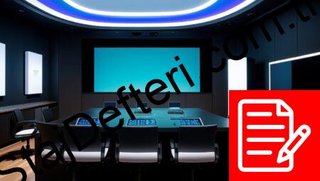 Görüntü ve Ses Sistemleri Staj Defteri Örneği