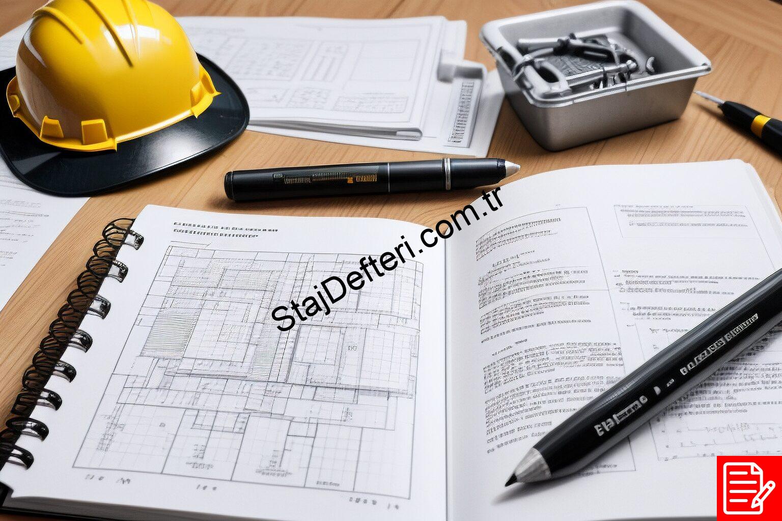 İnşaat Teknolojisi Staj Defteri Örneği