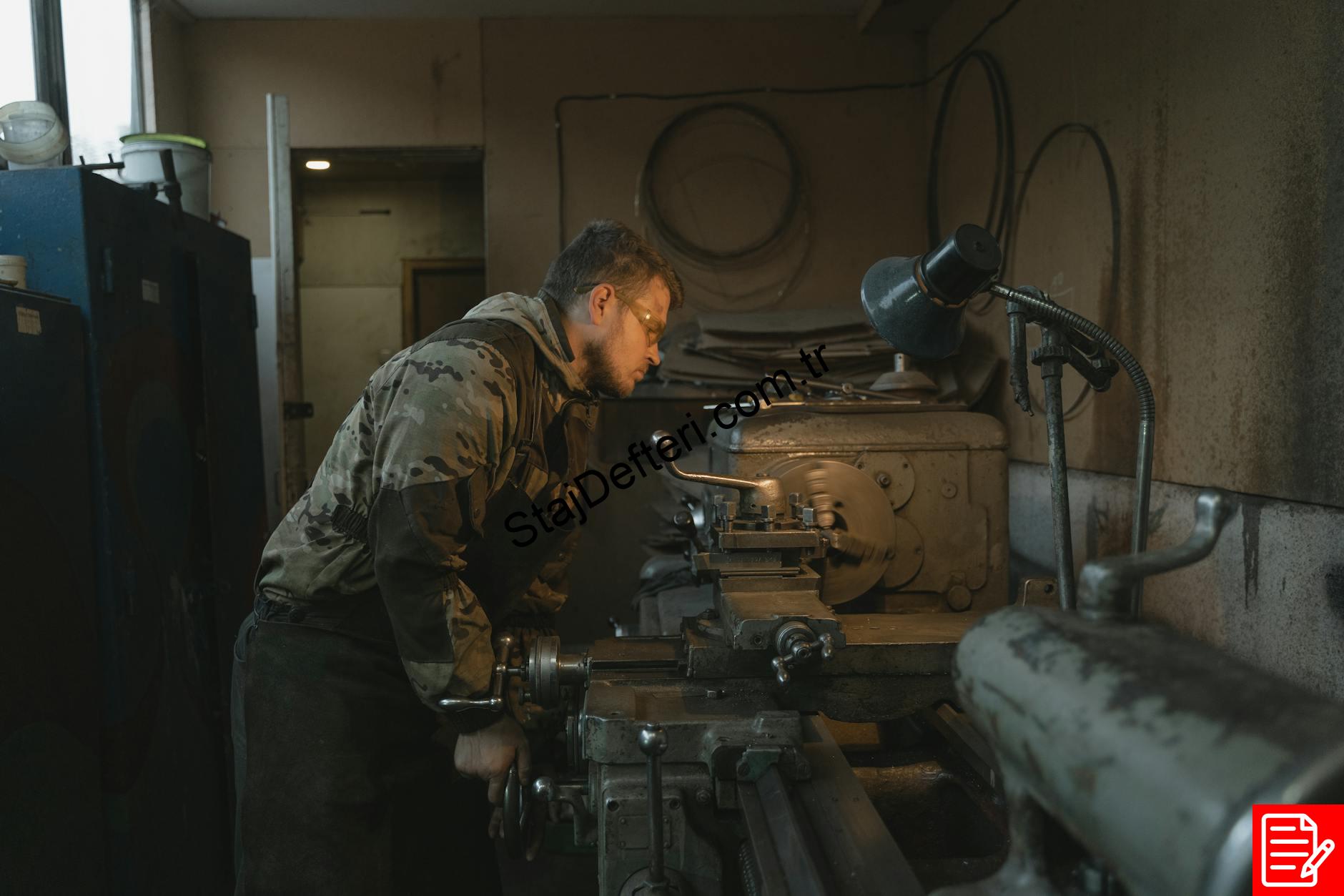 makinemüh staj defteri örneği