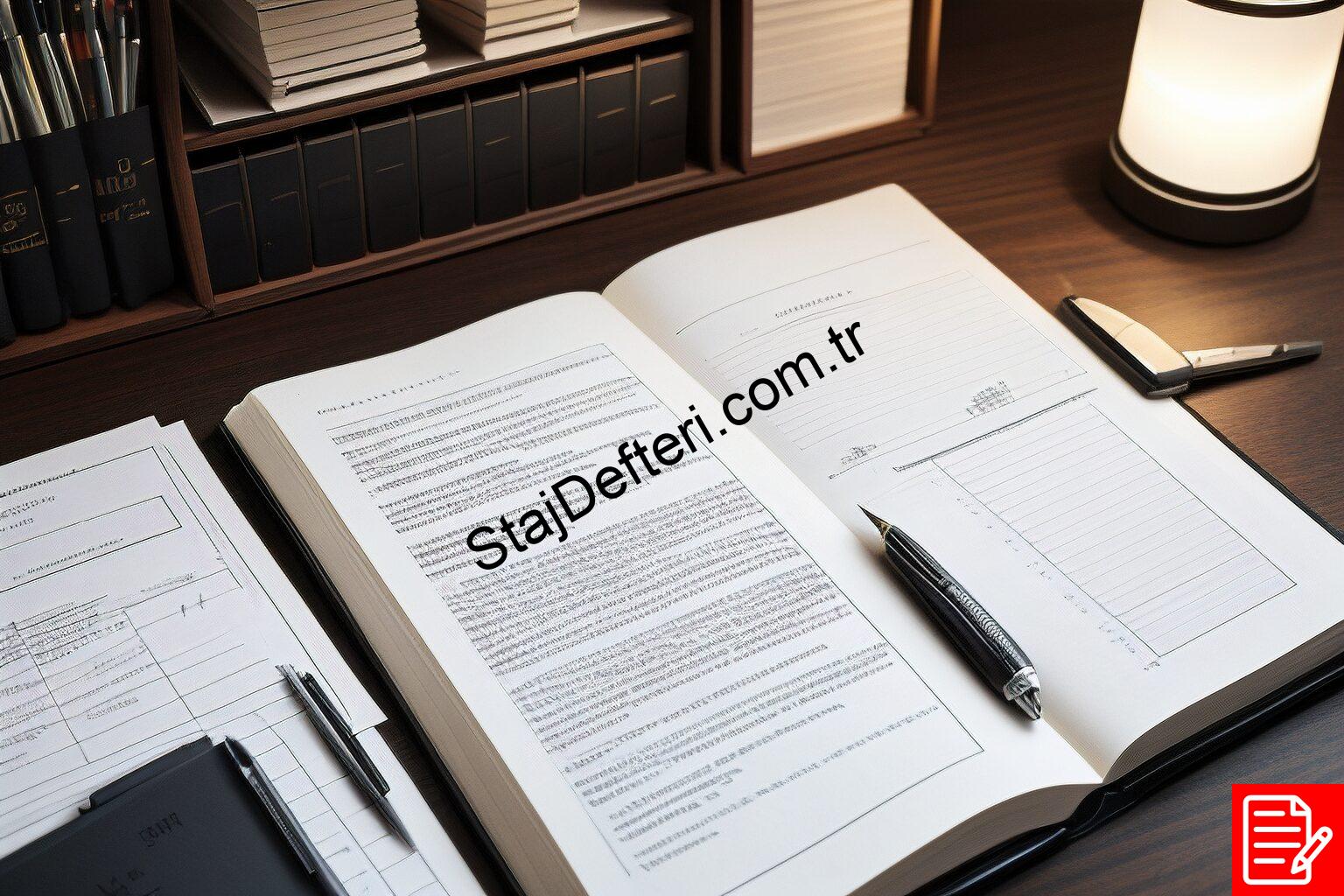 Mimarlık Staj Defteri Nasıl Doldurulur