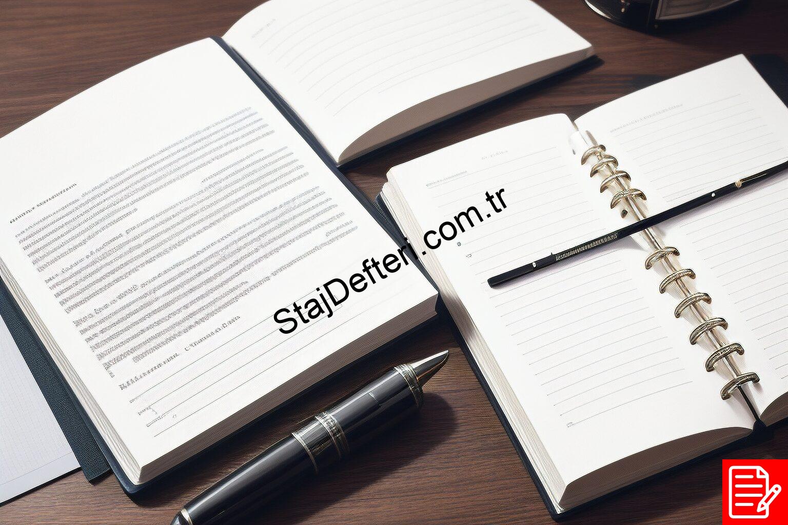 Optisyenlik Staj Defteri Örneği