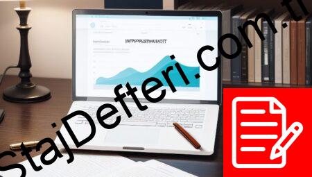 Örnek Staj Defteri Doldurma