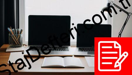 OSGB Staj Defteri Örneği