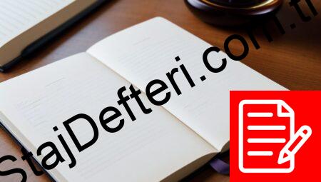 Staj Defteri Hangi Kalemle Doldurulur