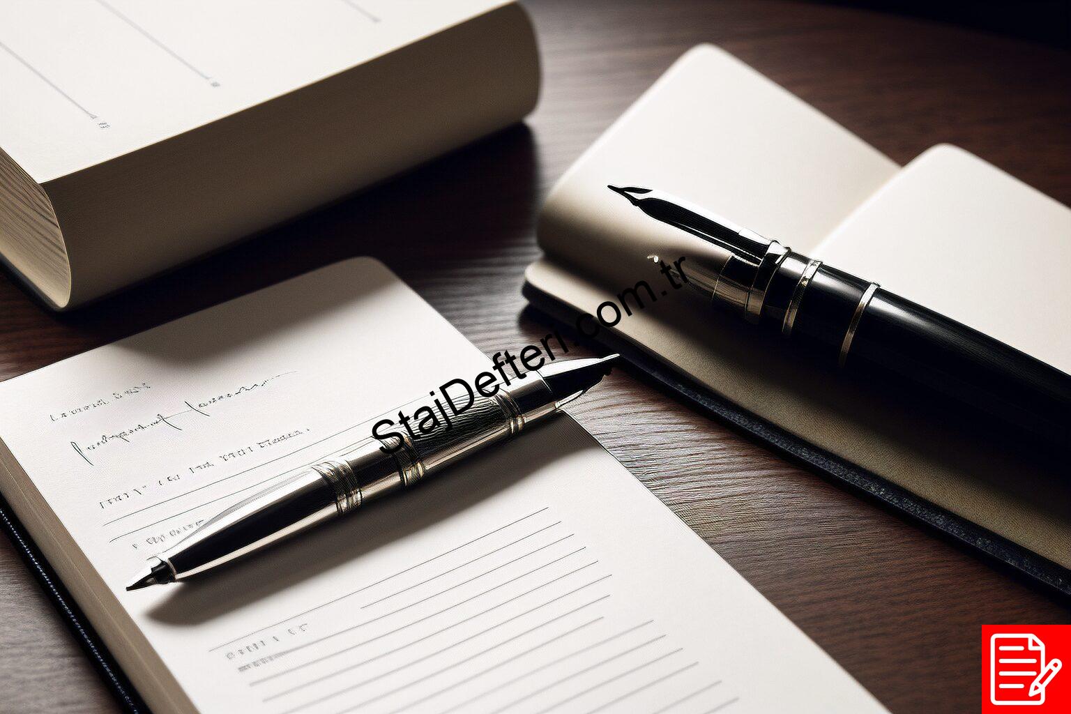 Staj Defteri Hangi Kalemle Yazılır
