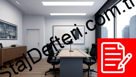 30 Günlük İç Mimarlık Büro Staj Defteri