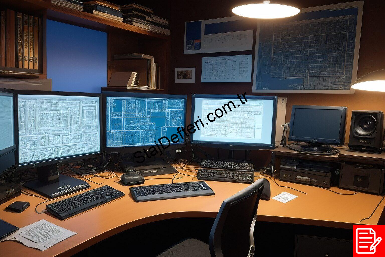 AutoCAD Elektrik Proje Staj Defteri