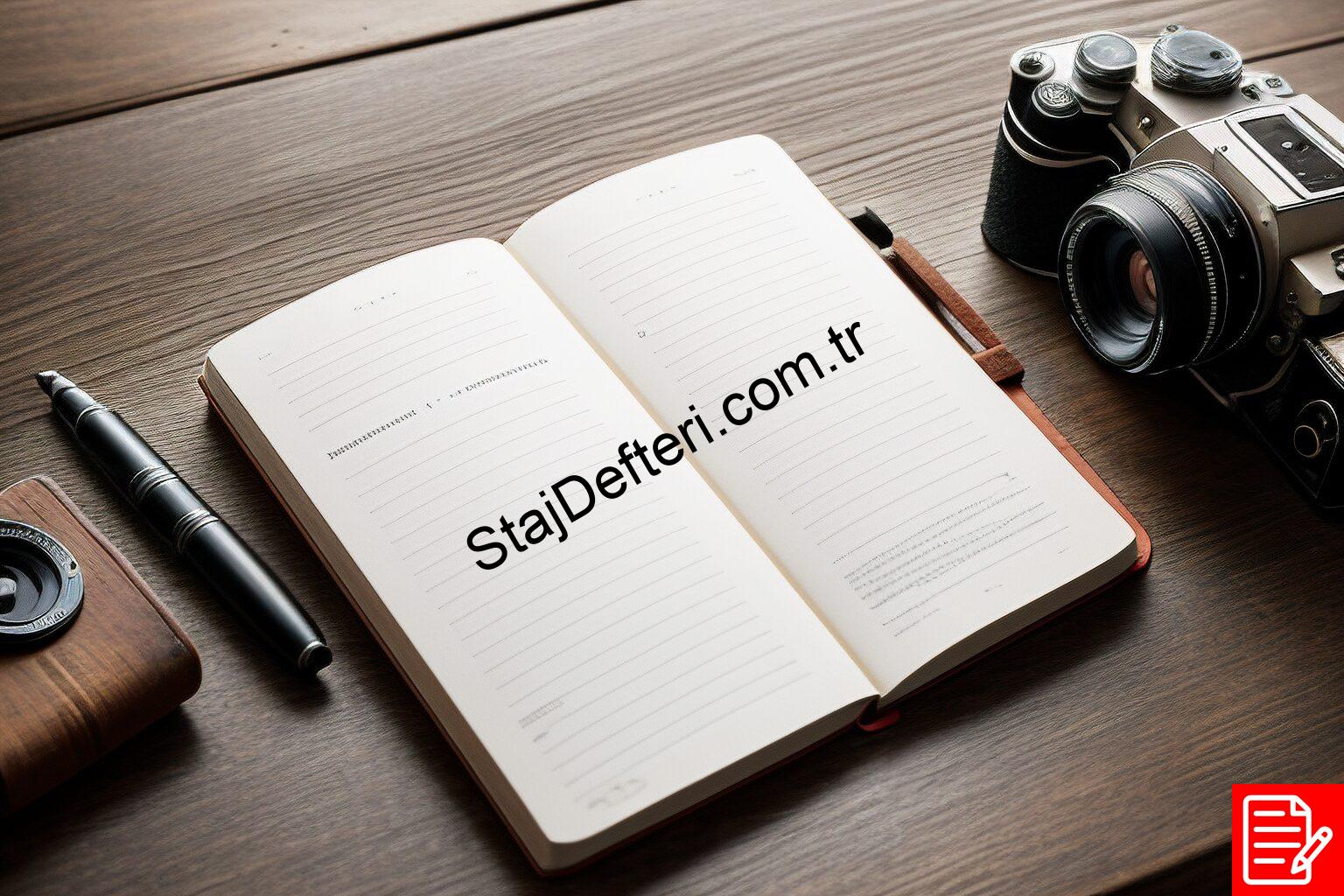 Fotoğrafçılık Staj Defteri