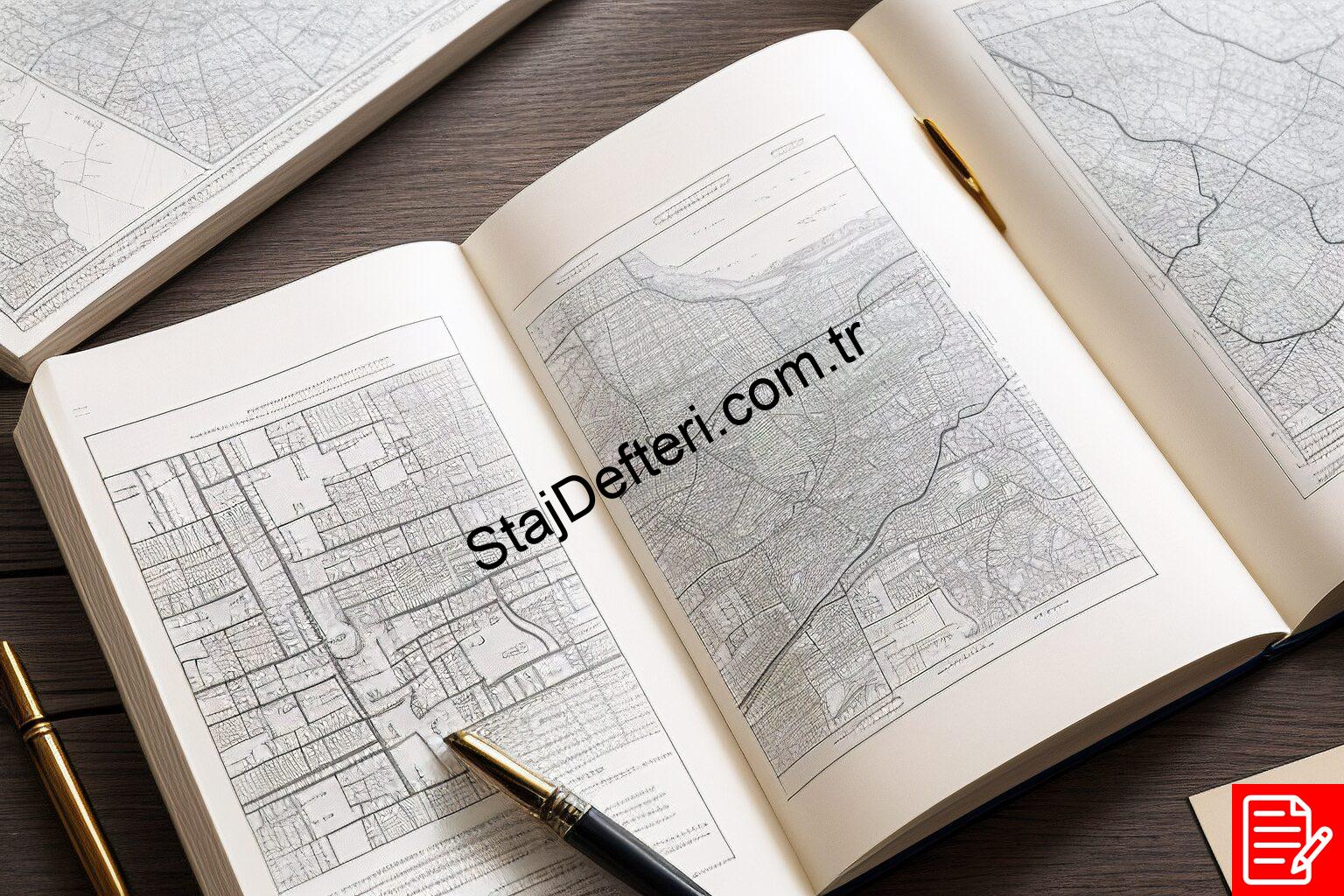 Harita Tapu Kadastro Staj Defteri Örneği