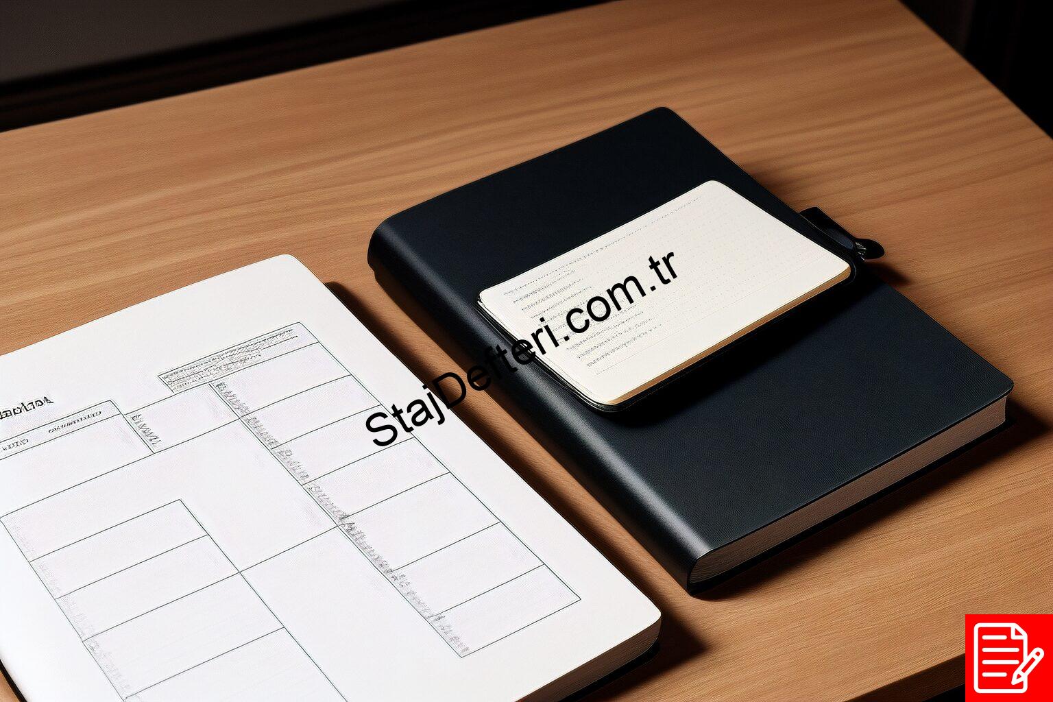 Staj Defterinin İçeriği