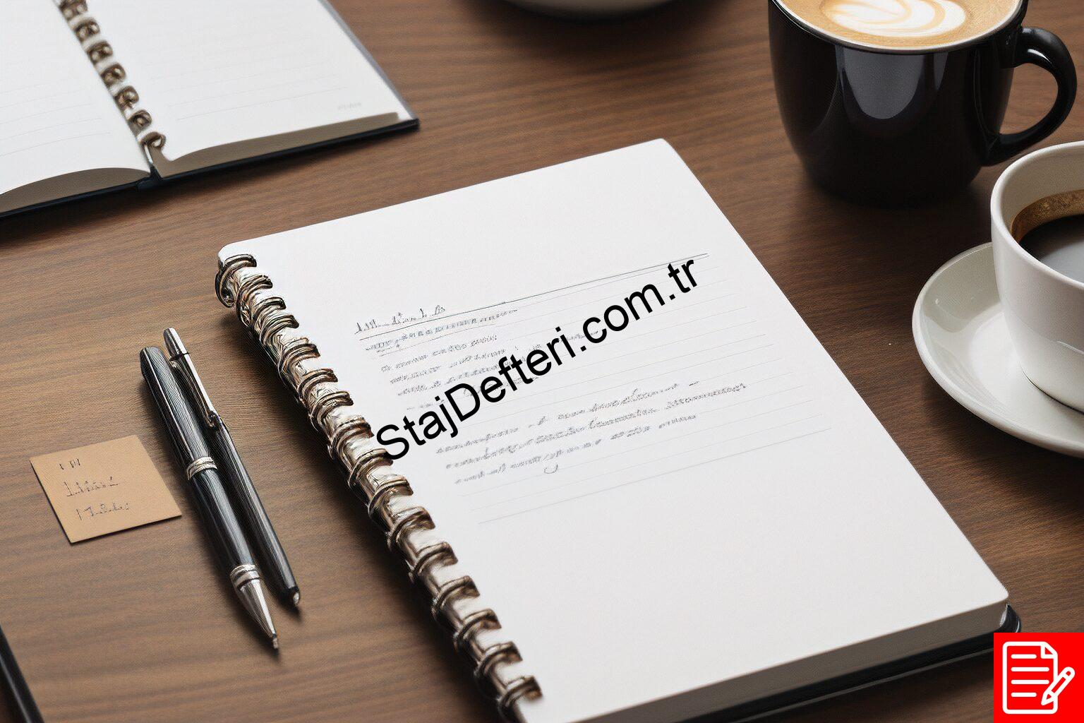 Staj Defteri Çalışma Konusu Nedir