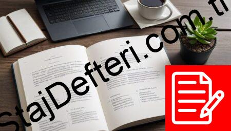 Staj Defteri Çevre Mühendisliği
