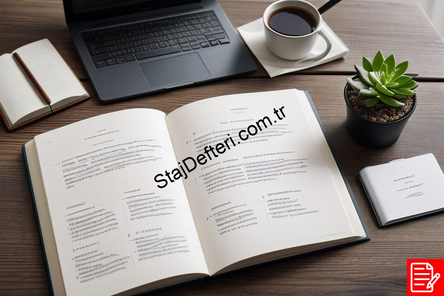 Staj Defteri Çevre Mühendisliği