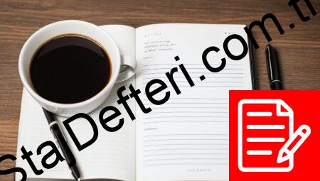 Staj Defteri Nasıl Doldurulur Üniversite
