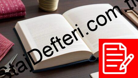 Staj Defteri Örneği Tekstil