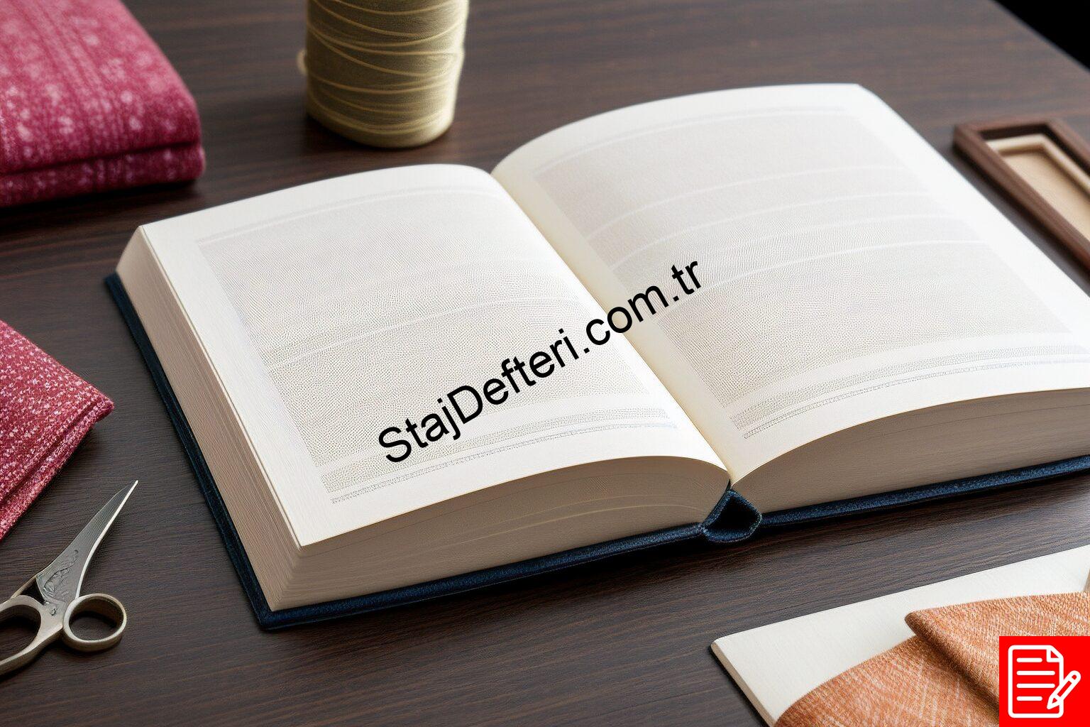 Staj Defteri Örneği Tekstil