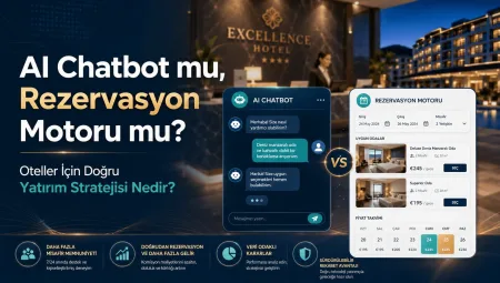 AI Chatbot mu, Rezervasyon Motoru mu? Oteller İçin Doğru Yatırım Stratejisi Nedir?